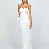 ROSETTE STRAPLESS MAXI SAMPLE BL67D19L