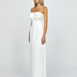 ROSETTE STRAPLESS MAXI SAMPLE BL67D19L