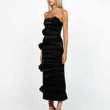 ICARIA STRAPLESS MIDI SAMPLE BL67D20S