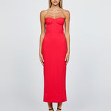 SAMPLE EVELINA STRAPLESS MIDAXI SAMPLE BL67D30S