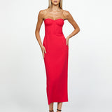 SAMPLE EVELINA STRAPLESS MIDAXI SAMPLE BL67D30S