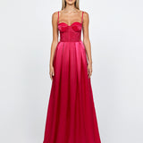 JANE PLEAT DETAIL MAXI BL67D31L