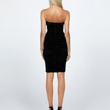 BISOU DIAMANTE RUCHED MINI BL68D19S