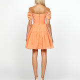 SAMPLE ROSELYN OFF SHOULDER MINI BL69D02S
