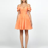 SAMPLE ROSELYN OFF SHOULDER MINI BL69D02S