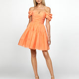 SAMPLE ROSELYN OFF SHOULDER MINI BL69D02S