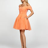 SAMPLE ROSELYN OFF SHOULDER MINI BL69D02S