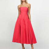 SAMPLE JAYDA STRAPLESS MIDAXI SAMPLE BL69D09S