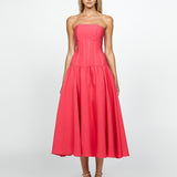SAMPLE JAYDA STRAPLESS MIDAXI SAMPLE BL69D09S