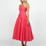 SAMPLE JAYDA STRAPLESS MIDAXI SAMPLE BL69D09S