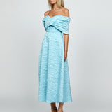 AYLEEN OFF SHOULDER MIDAXI BL69D10L