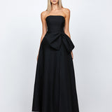 ZUZANNA STRAPLESS BOW MAXI BL71D04L