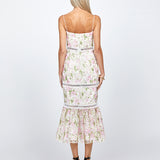 CASSIA FLOUNCE MIDI BL71D11S