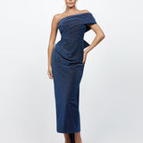 ISA DRAPED MIDAXI WITH BACK SASH BL73D12L