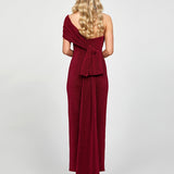 ISA DRAPED MIDAXI WITH BACK SASH BL73D12L