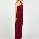 ISA DRAPED MIDAXI WITH BACK SASH BL73D12L