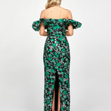 WILLA FRILL COLUMN MAXI BL73D19L