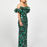 WILLA FRILL COLUMN MAXI BL73D19L