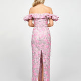 WILLA FRILL COLUMN MAXI BL73D19L