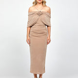 SAMPLE ARTREA CAPE SLEEVE MIDAXI SAMPLE BL73D59S