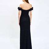 RUTH OFF SHOULDER MAXI BL74D19L