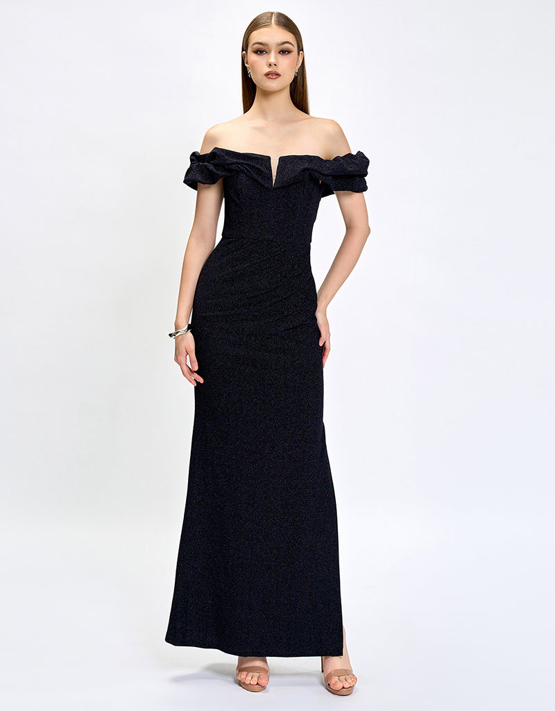 RUTH OFF SHOULDER MAXI BL74D19L