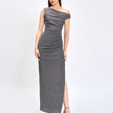 LILAH DRAPE SLEEVE MIDAXI BL74D20L