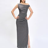 LILAH DRAPE SLEEVE MIDAXI BL74D20L