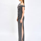 LILAH DRAPE SLEEVE MIDAXI BL74D20L