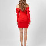 SAMPLE JUSTINE OFF SHOULDER MINI BL75D20S