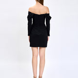 JUSTINE OFF SHOULDER MINI BL75D20S