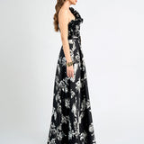 SOLAN ONE SHOULDER MAXI SAMPLE BL75D31L