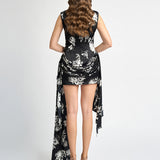 SAMPLE NERIAH HIGH NECK DRAPE MINI BL75D32S
