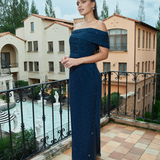 TINDRA ASYMMETRIC MAXI BL76D39L