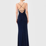 FENELLA STRAPPY BACK MAXI BL76D40L