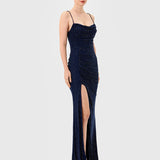 FENELLA STRAPPY BACK MAXI BL76D40L