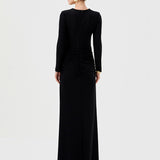 SALMA LONG SLEEVE MAXI BL77D06L