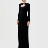 SALMA LONG SLEEVE MAXI BL77D06L
