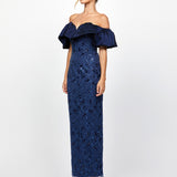 ANAYA OFF SHOULDER MIDAXI BL79D08L