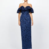 ANAYA OFF SHOULDER MIDAXI BL79D08L