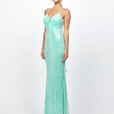 INDYANA SEQUIN STRAPPY BACK MAXI BL79D10L