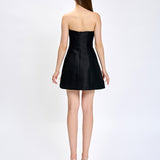 ZAYLEE STRAPLESS FLORAL MINI BL80D02S