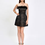 THALIA FEATHERED MINI BL80D03S