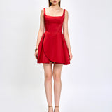 CAIA SQUARE NECK MINI BL80D06S