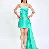 LIANA STRAPLESS SASH MINI SAMPLE BL80D13S