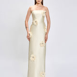 KEZIA 3D FLORAL MAXI BL80D21L