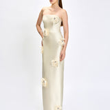 KEZIA 3D FLORAL MAXI BL80D21L
