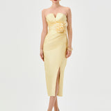 RAINA STRAPLESS MIDI BL81D17S