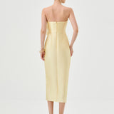 RAINA STRAPLESS MIDI BL81D17S