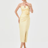 RAINA STRAPLESS MIDI BL81D17S